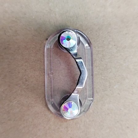 1 stk. magnetisk brilleholder, navneskilt, magnetisk skilt