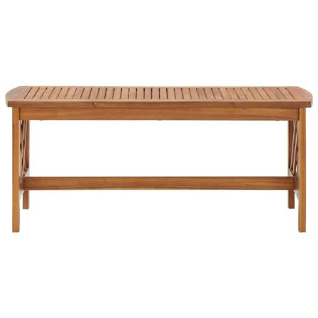 Vidaxl Soffbord 102x50x43 Cm Massivt Akaciaträ Brun