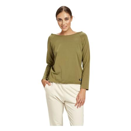 by Insomnia, Bluzka z długim rękawem Olivia Long Zielony, Kobieta, Rozmiar: S