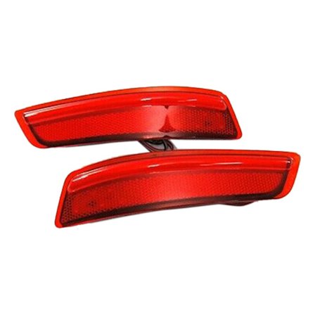 Röd lins bakre stötfångare reflektor bil LED bromsstopplampa för ES GS 2013-2018 81910-30040 81920-30040