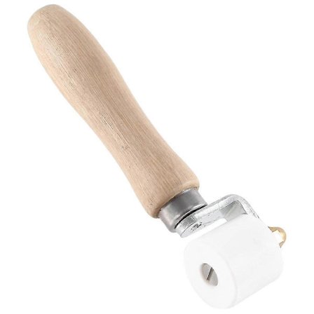 Kraftig 28mm Hvit Sømvalse For PVC / EPDM Tak Vinyl Terrassebord Membran Og Banner Sveising