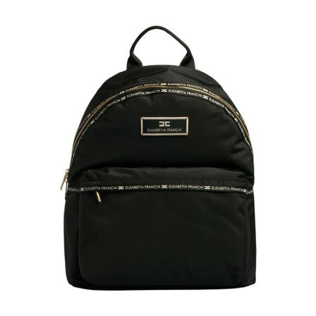 Elisabetta Franchi, Backpacks Czarny, Kobieta, Rozmiar: ONE Size