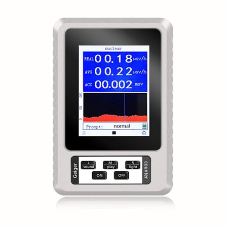 Geigertæller Nuklear strålingsdetektor XR1 WHITE XR1 WHITE