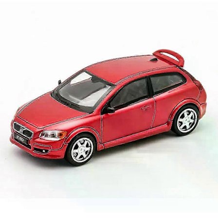 2025 DCT 1/64 C30 Modellbil Vintage Kjøretøy Hatchback Støpt Bil Samleleketøy Stasjonsvogn Gave Til Voksne Med Utstillingsvindu