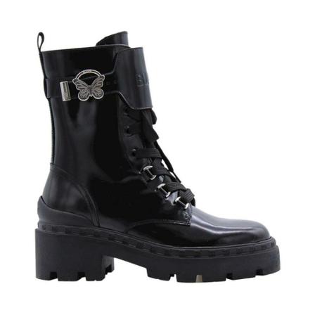 Blugirl, Lace-up Boots Czarny, Kobieta, Rozmiar: 39 EU