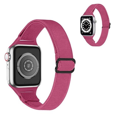 Apple Watch 40 mm klockarmband i nylon - Ros
