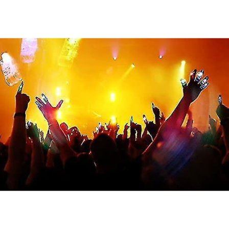 Fingerlys Lysende LED Rave Laser Legetøj Pakke med 50