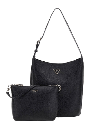 Guess Meridian Ii Bucket Handväskor Dam Svart ONESIZE