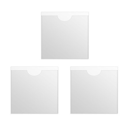 Parkeringsdekals Hållare Plast Biljett & Notishållare för Bil Husvagnar Vindruta