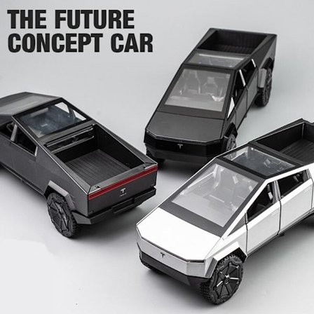 Pickup Legering Bilmodell Diecasts Metallleksaker svart 23*8,5*8,7cm