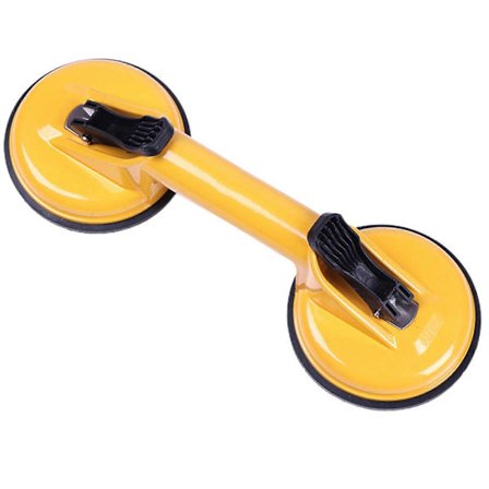 Sugekop Glas Holder Buledræber Kraftig Gummiplade til Flytning og Løft af Glasfliser