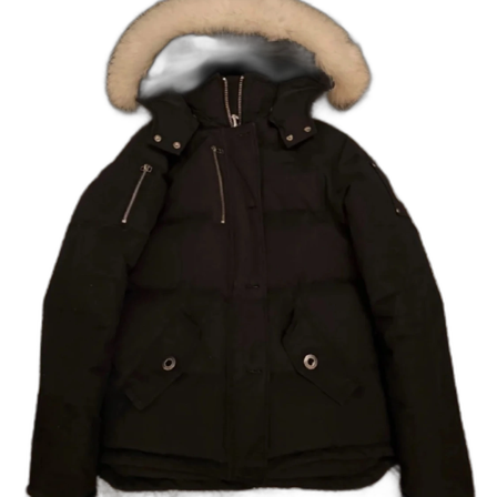 Svart dunjacka från Moose Knuckles