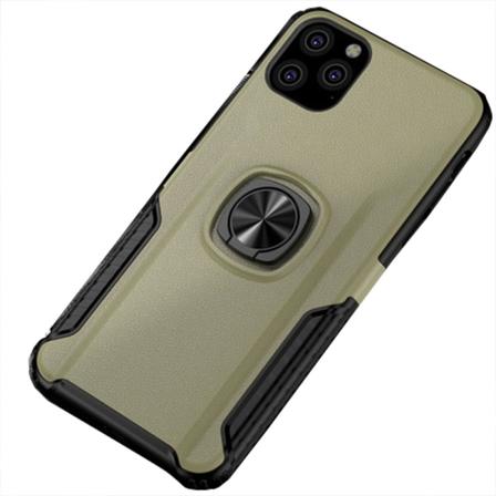 Elegant Skal med Ringhållare från LEMAN - iPhone 11 Guld