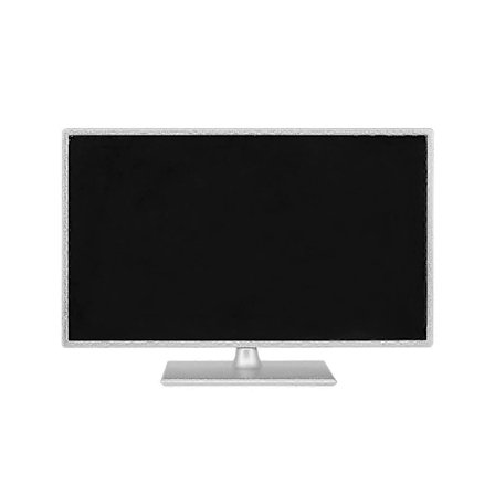 Miniatyr Platt-TV i Skala 1:12 Dockhusmöbel