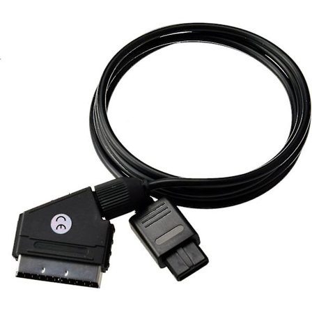 Rgb-kaapeli (scart) Gamecube- ja Snes-laitteille (super Nintendo) N64 (nintendo 64)