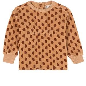 Piupiuchick Printed T-shirt Camel 18 Months - Tops - 18 months - Beige