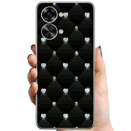 Oneplus Nord 2t Tpu Mobilskal Bling Heart