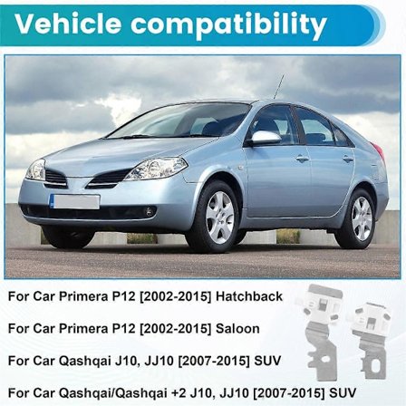 Auton ikkunan nostimen korjausklipsit yhteensopivat NISSAN PRIMERA P12 eteen vasen