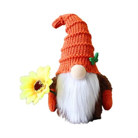 Halloween-nisse med gresskar og trollmann - Sverige Tomte Nisse Plysj Håndlaget Bondegård Kjøkken Lagdelt Skuff Dekorasjon B
