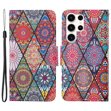 Wonderland Samsung Galaxy S24 Ultra flip-etui - Rombe / Totem