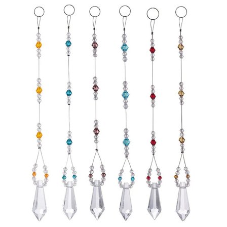 Kristallkula Prisma Solskydd för Fönsterhängande 6-pack för