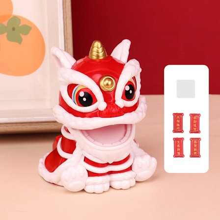 Style Lion Dance Solar Ornaments Bring Wealth Good Fortune Des