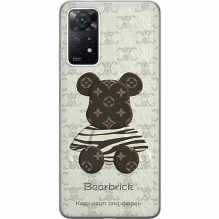 Xiaomi Redmi Note 11 Pro Genomskinligt Skal Brown Bear