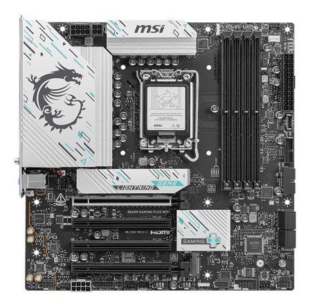 MSI B860M GAMING PLUS WIFI Hovedkort LGA 1851, B860, DDR5, 1x PCIe 5.0, 3x M.2