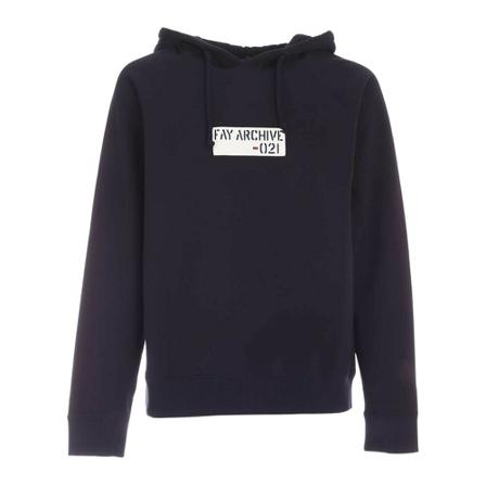 Fay Hoodie Blå, Herre