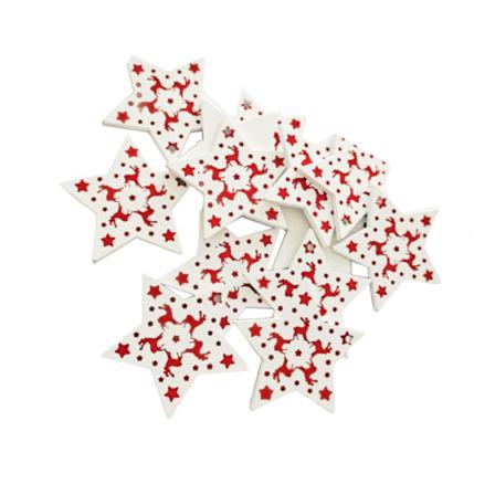 Förpackning Med 100 Träskivor Utsökt Hänge Flerfärgat