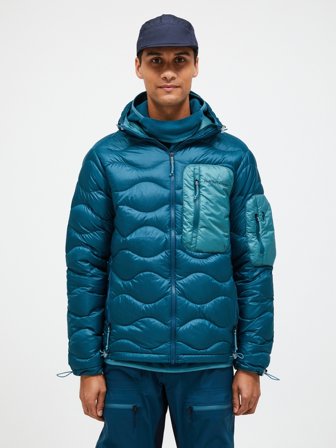 Helium Utility Down Hood Jacket Men