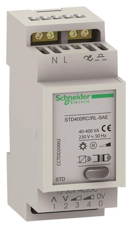 Schneider Electric CCTDD20002 Dimmer 400 W, 207–253 V, IP20, Elfordeling & strømforsyning