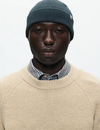 WOOD WOOD Wweddie Beanie 25251 - Navy - ONE SIZE