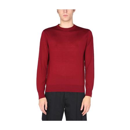 Ballantyne Crew Neck Sweater Rød, Herre