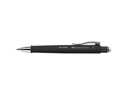 FABER-CASTELL Stiftpenna Poly Matic 0,7 mm, Svart - Lyreco - Kontorsmaterial - Pennor - Stiftpennor