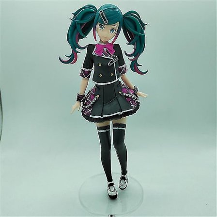 20cm Hatsune Miku Anime Action Figure Kawaii Girls Furyu Colorful World Model Pvc Collectible Gift Ornament Decoration Toy