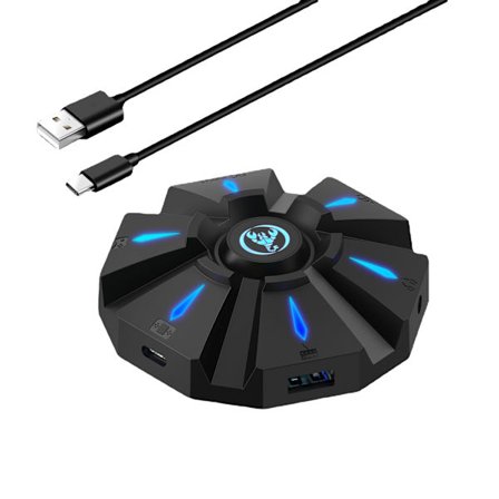 Spelkonsol tangentbord och muskonverter, stödjer PS3 PS4 trådbunden konv