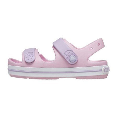Sandaler med kardborre Crocs Croband Cruiser - Rosa-Violett