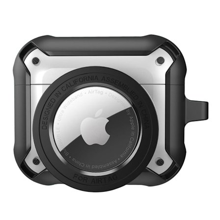 AirPods Pro 2 / AirTags skyddsfodral - Silver