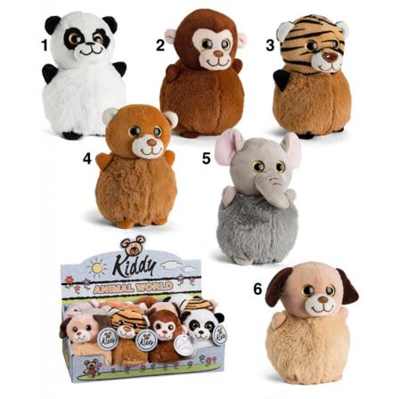 Vn Leksaker Kiddy Nalle Gosedjur Mjukisdjur Plysh Plush 14cm Väl 3.tiger