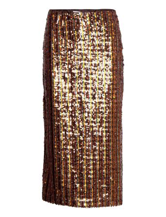 Liv Skirt 14179 Brown Samsøe Samsøe