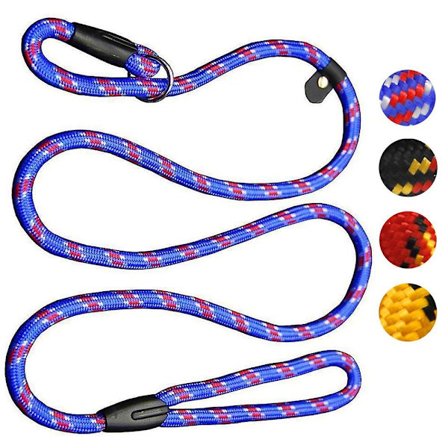 Hundetræning Slip Snor Bly Reb 140cm Nylon Justerbar Pet Snor