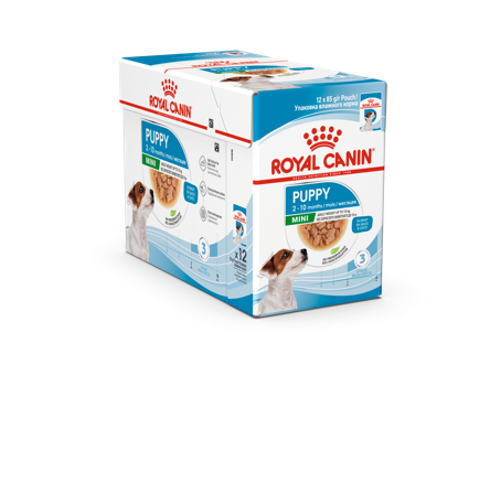 Royal Canin - Mini Puppy Våtfôr for valper 85 g x 12 stk - Hund - Hundefôr & hundemat - Våtfôr & våtmat - ZOO.no