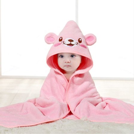 Baby Badhandduk Maskintvättbar Badhandduk för Baby Shower-presenter