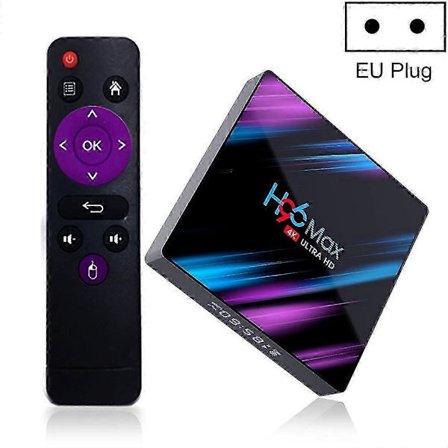 H96 Max-3318 4K Ultra HD Android TV-box 2GB+16GB EU-kontakt