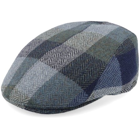 Wigéns - Ivy Modern Cap Navy Flat Cap Flatcap Blue Cap - @ Hatstore