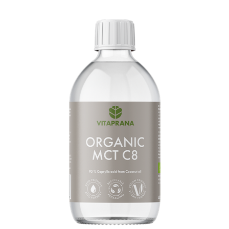 Vitaprana Ekologisk MCT Olja C8 500 ml