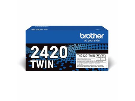 Brother Toner TN2420 2x3K svart 2/fp - Lyreco - Toner och bläck - Tonerkassetter - Toner Brother