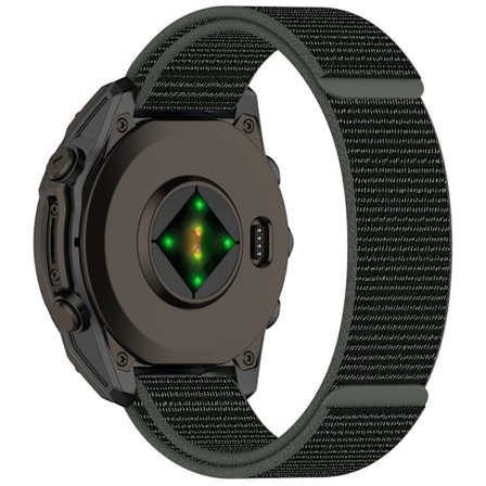 Armband i Nylon för Garmin Fenix 8 43mm/ Garmin Fenix 7S/ 6S - Justerbar