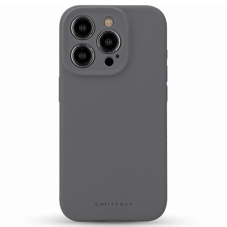 SIMPLY ROAR Flytande silikonfodral för iPhone 14 Pro Kompatibelt med MagSafe Mobiltelefonskal - Grön